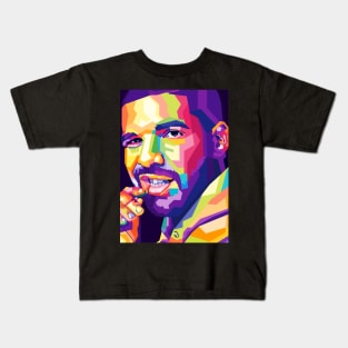 Drake Wpap Pop Art Kids T-Shirt